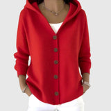 Sweter z kapturem w stylu casual