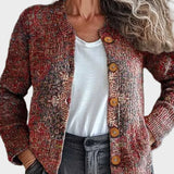 Belindra™ - Kardigan w Boho Wzór