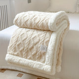 Sabina – Dwustronny Koc Fleece