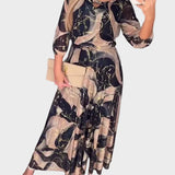 Anna - Elegancka sukienka z szyfonu