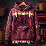 Hoodie z Zębami Strasznego Potwora
