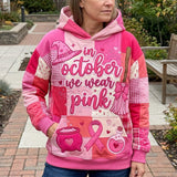 Różowa Magia Października Hoodie