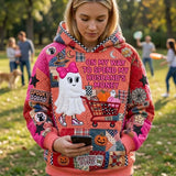 Różowy Kaptur Ghost na Zakupy