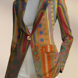 FAUSTINE - BOHEMIAN MEDAILLON BLAZER