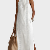 Jimena - midi-sukienka z lnu