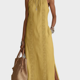 Jimena - midi-sukienka z lnu